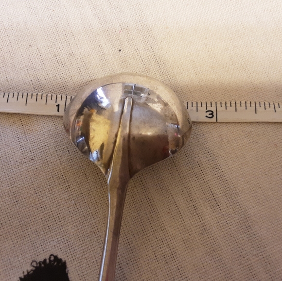 VINTAGE MADE IN ENGLAND SILVERPLATE SOUP SPOON, HALLMARKED SG ENGLAND, EPNSA1 - Picture 3 of 11